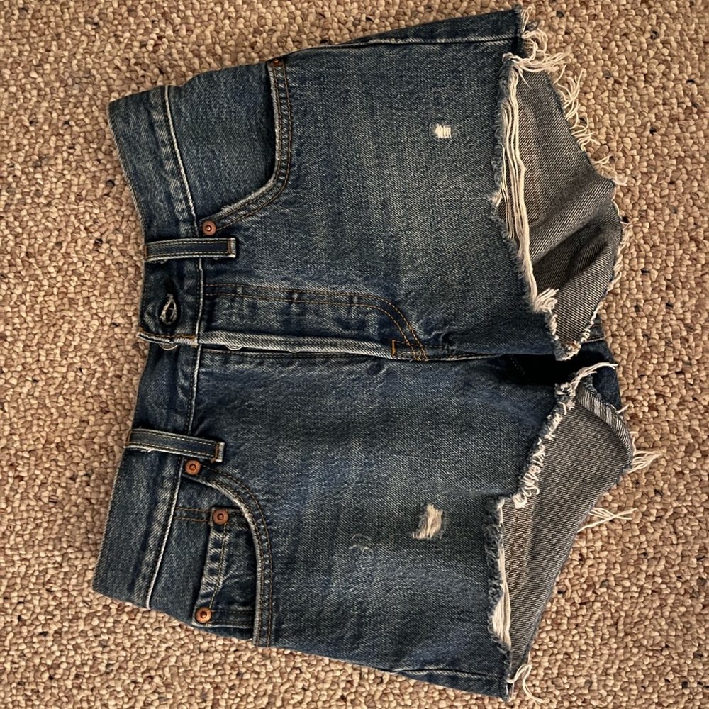 Levi’s 501 wedgie high-waisted denim